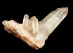 Tangerine Quartz Crystal Cluster - Madagascar #38949-1